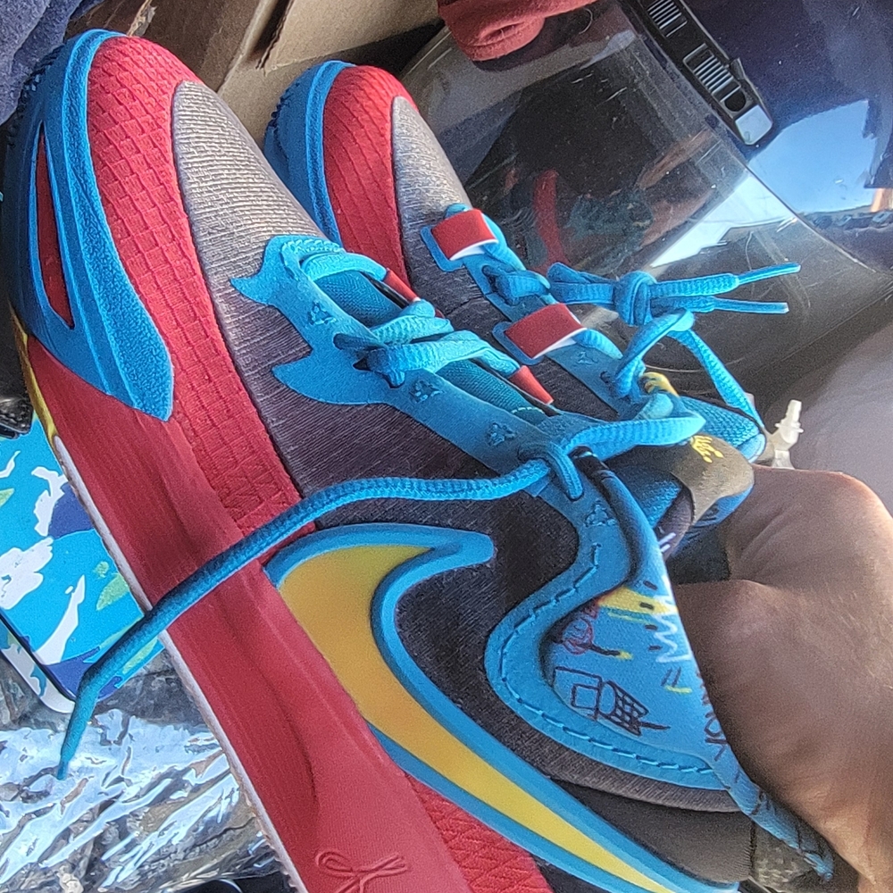 Nike Kids Sneakers - Blue, Red, Yellow